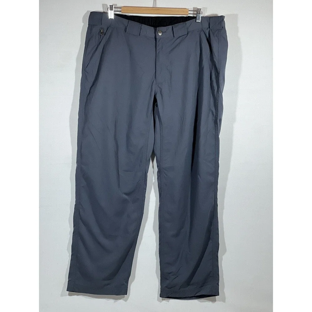 Duluth Trading Cargo Pants Mens XLx30‎ Blue Workwear Hiking Utility
